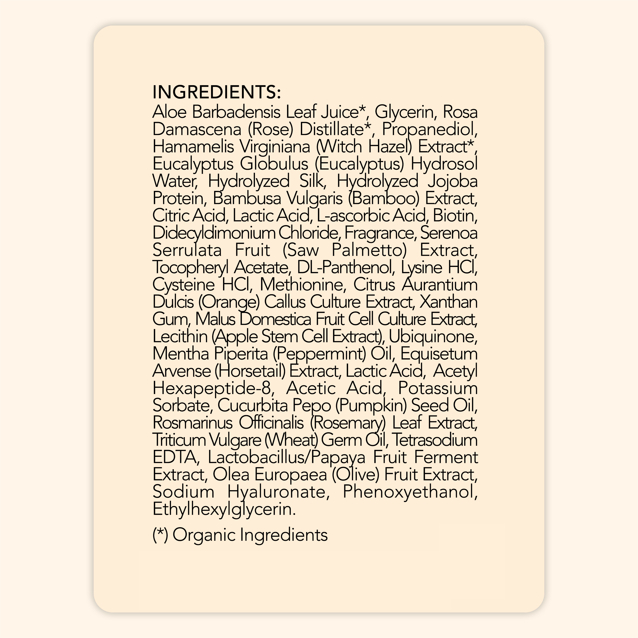 AntiThinning Stimulating Hair Serum Olegna Hair Care